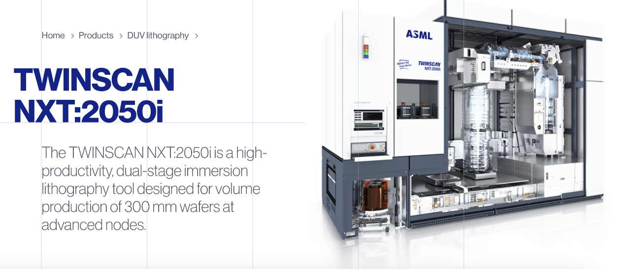 突發(fā)！全球光刻機龍頭ASML TWINSCAN NXT:2050i和NXT:2100i光刻機發(fā)貨許可證